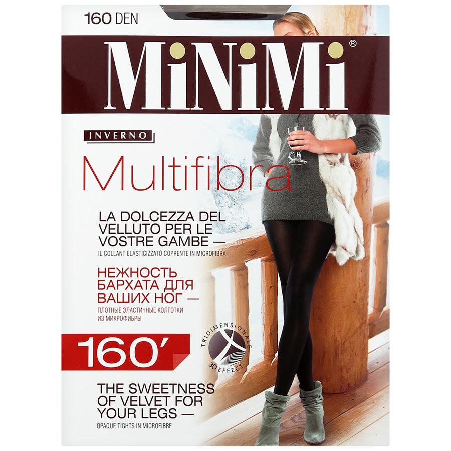 Колготки MINIMI  Minimi  Multifibra 160 den, 4, Черный