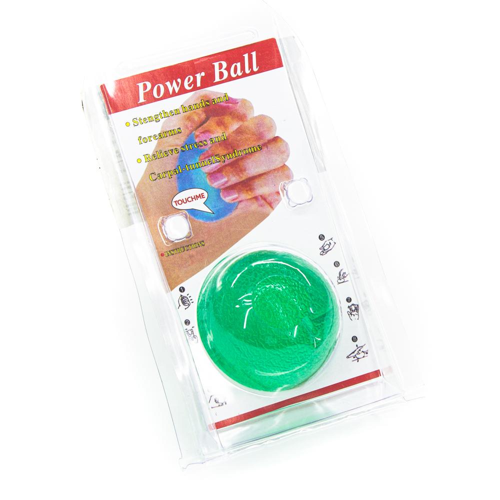 Мяч для массажа кисти ОРТОСИЛА  L 0350M, Полужесткий, 5 см, Зеленый